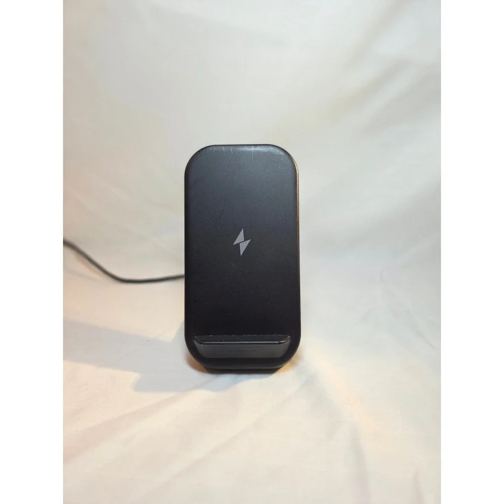 Dealworthy Wireless Charging Stand 10W Black Qi-Enabled Model 080-08-4962